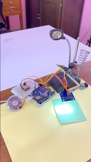 TCS3200 Color detection with Arduino Uno R4 WiFi using DFPlayer Mini