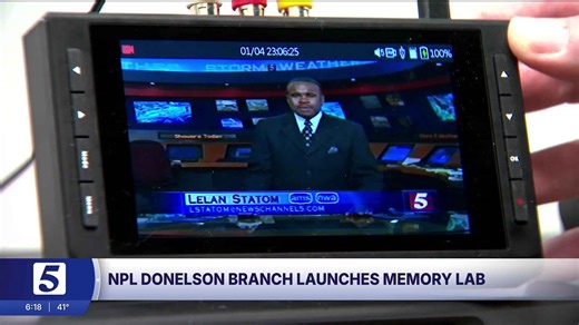 Nashville Public Library's Donelson branch opens lab to digitize files