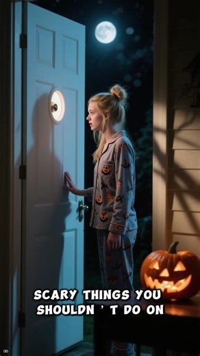 Would you answer the door after watching this? #Halloween #Scary | Strange and Creepy