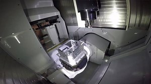 Discover more on the Makino DA300 5-axis vertical machining center at https://www.makino.com/vertical-machining-centers-5-axis/da300/ Inspired by the best design characteristics from both vertical and horizontal machine platforms, the DA300 5-axis vertical machining center sets a new benchmark for productivity in 5-axis machining of complex part applications. Equipped with an integral, direct-drive motor in the A- and C-axis tilt-trunnion table, the DA300 provides fast, flexible five-side access