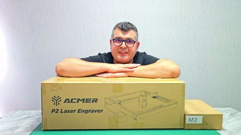 Acmer P2 33W laser engraver and cutting machine full review