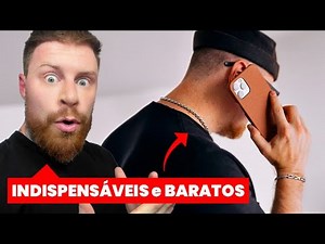 Os 6 Acessórios Masculinos INDISPENSÁVEIS e BARATOS pra usar TODO DIA no Visual | Moda para Homens