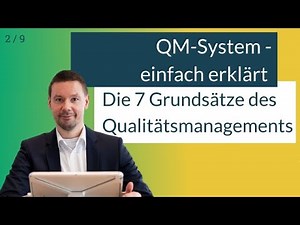QM-Grundsätze | Qualitätsmanagement verstehen