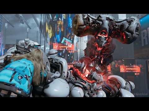 PRAGMATA: Defeat the GIGANTIC Bot in Mass Production Array (Standard)