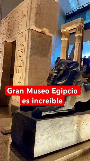 The most anticipated museum: The Grand Egyptian Museum #egypt