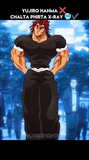 Yujiro ❌ X-Ray Machine🥶#bakihanma #yujirohanma #bakivsyujiro #anime #bakiedit #animeedit #animelover