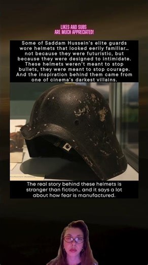 Saddam’s Guards Wore Helmets Inspired by Darth Vader