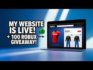 I Just Launched My OWN Roblox Clothing Website!! (Free Robux Offer 😱)