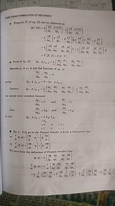 Poisson bracket: Definition notes on Classical Mechanics M.Sc Physics Notes