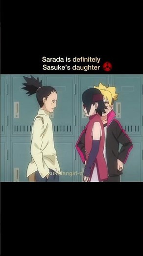 Sarada destroyed her in 3 seconds 🔥