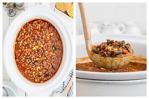 Slow Cooker Hamburger Soup