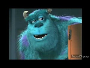 Monsters Inc (2001) Bathroom break scene but no talking just sound effects & sound track
