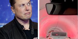 Footage captured of ‘traffic jam’ in Elon Musk’s underground tunnel project