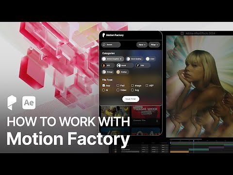 How It Works | FREE Plugin for Adobe After Effects I Motion Factory 2024 by PIXFLOW
