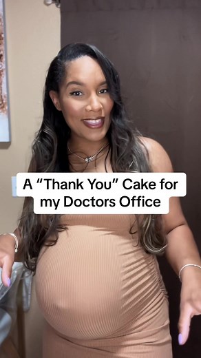 A “Thank You” Cake for my Doctors Office