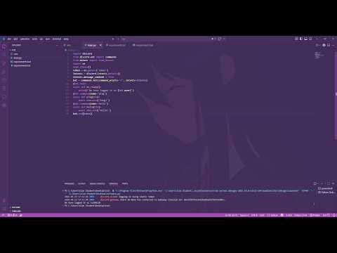How to make a discord bot in python!