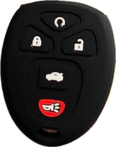 Smart Key Fob Cover Case Protector Keyless Remote Holder for Buick Gmc Chevrolet Cadillac Specia