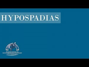 Hypospadias Repair: Operative Techniques, Cases • Video • MEDtube.net