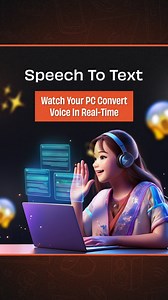 Speak Freely and Watch the Transformation: Your Laptop Instantly Converts Your Voice into Clear, Accurate Text Without Any Typing Required 🗣️ . . . #tipsandtricks #techhacks #techtricks #techtips #techtipsandtricks #tech #laptop #laptophacks #hacks #tips #tricks #giznext | Giznextindia