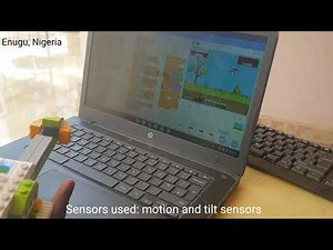 Duck hunt game using WeDo Robotics Kit and Scratch
