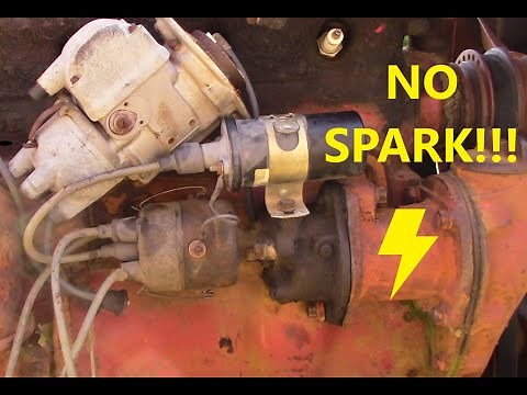 how to change your tractor to a distributor from a mag.