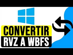 Como CONVERTIR RVZ a WBFS en Windows 2025 | Guía Nintendo Wii RVZ to WBFS