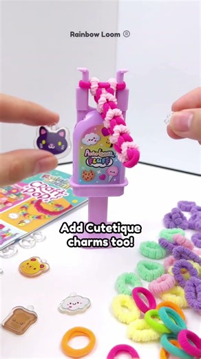 This is the (fluffy) future of Rainbow Loom… 🔮