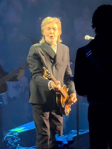 38K views · 1.4K reactions | My view of Paul McCartney taking the stage to start his concert last night at the Bell Centre in Montréal. | Jeff Anhang | Facebook