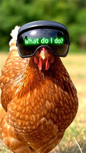 The chicken is clucking. #short video #hen #chicken