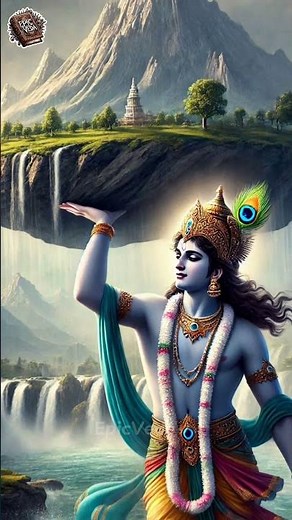 Shri Krishna and the Divine Miracle of Lifting Govardhan Hill #epicveda #history