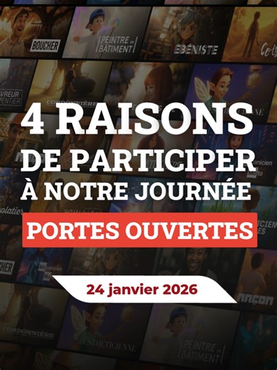 ⏳ J-7 avant les Portes Ouvertes CMA Formation ! Dans 1 semaine, nos centres CMA Formation vous ouvrent leurs portes partout en @region_hautsdefrance. Au programme 👇 ✔️ Visite des ateliers et plateaux techniques ✔️ Échanges avec formateurs et conseillers ✔️ Infos sur l’apprentissage et les aides possibles 📅 Samedi 24 janvier ⏰ 9h – 13h 🎯 Que vous soyez jeune, adulte ou en reconversion, c’est le bon moment pour venir découvrir les métiers de l’artisanat. #artisanat #formation #orientation #reco