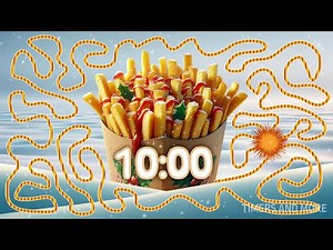 10 Minute French Fries 🍟 Timer Bomb 💣