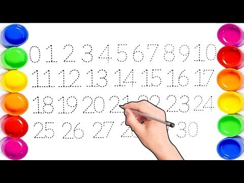 One Two Three Song | 1234 Counting Numbers | Learn Educational kids video in Educational writing