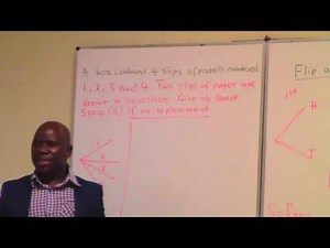 Probability in Biostatistics Part 2 (Illustration of Sample space, events and operations on events )