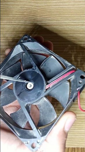 How To Open A CPU Cooling fan to clean it up!