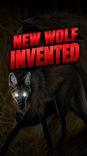 Nature Decided to Invent a New Wolf 😳