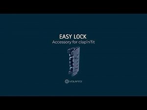 Easy Lock: a new fixing system for kitchen cabinets by Volpato Industrie