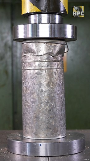 METAL Crush! #satisfying #asmr #crush | Hydraulic press channel