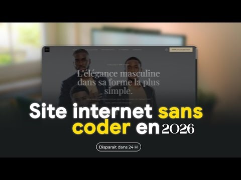 Site Internet sans coder en 2026 avec Nocode + IA une révolution 