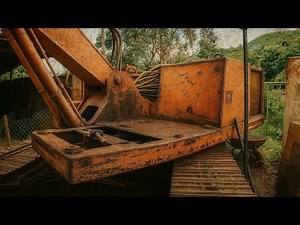 Restoration of Excavator HITACHI UH045-7