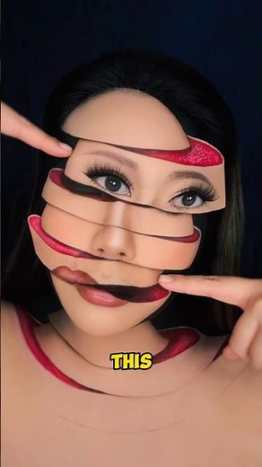 Incredible optical illusions in makeup