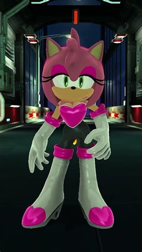 Amy in Rouge’s outfit in the Sonic Generations Mod #Amy #AmyRose #Rouge #SonicGenerations #Gens