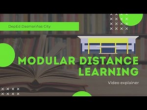 Modular Distance Learning Video explainer