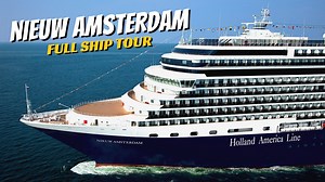 HAL Nieuw Amsterdam | Full Ship Tour & Review 4K | All Public Spaces | Holland America Line - Italian Food