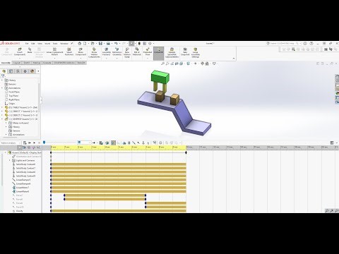 SOLIDWORKS MOTION STUDY | PICK & PLACE