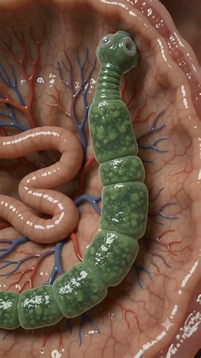 Le voyage d’un ver solitaire dans ton corps 🐛😱