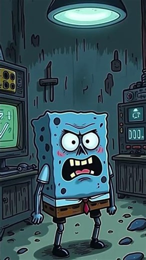 Did SpongeBob Accidentally Reveal a Real Government Experiment? #horror ​⁠#spangebob #horrorstories