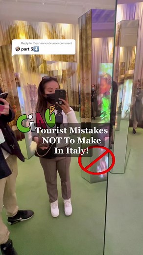 Reply to @theshannonbruno aaaand i’m back #touristmistakes #travelitaly #traveltok #americansinitaly