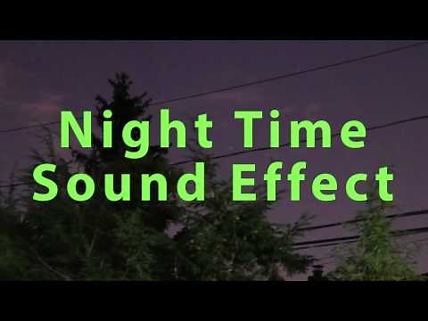 Night Time Sound Effect
