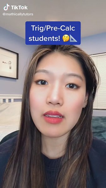 Math Tutoring for Trig/Pre-Calc Students